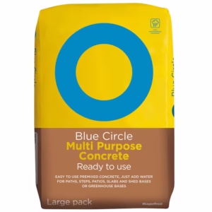 blue circle multipurpose concrete