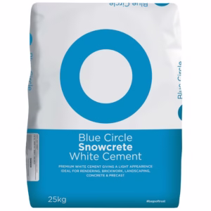 Blue Circle Snowcrete White Cement - 25kg