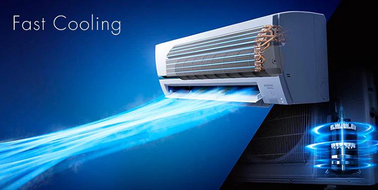 Choose inverter technology and high SEER efficiency to lower baseline energy use