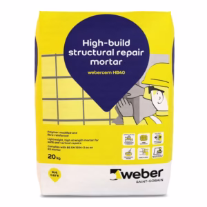 Webercem HB40 Concrete Repair Mortar - 20kg
