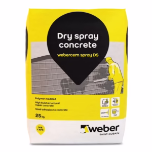 Webercem Spray DS Concrete Repair Mortar - 25kg