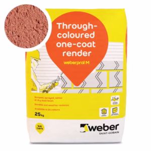 Weberpral M Brick Render 25kg - Pack of 10