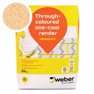 Weberpral M Limestone Render 25kg - Pack of 10