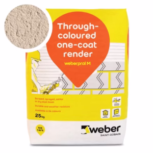 Weberpral M Mushroom Render 25kg - Pack of 10