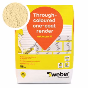 Weberpral M Parchment Render 25kg - Pack of 10